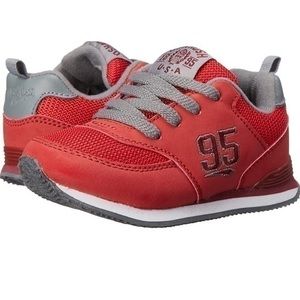 Oshkosh Red 95 toddler tennis shoes sneakers size 5